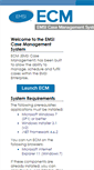 Mobile Screenshot of ecm.emsinet.com